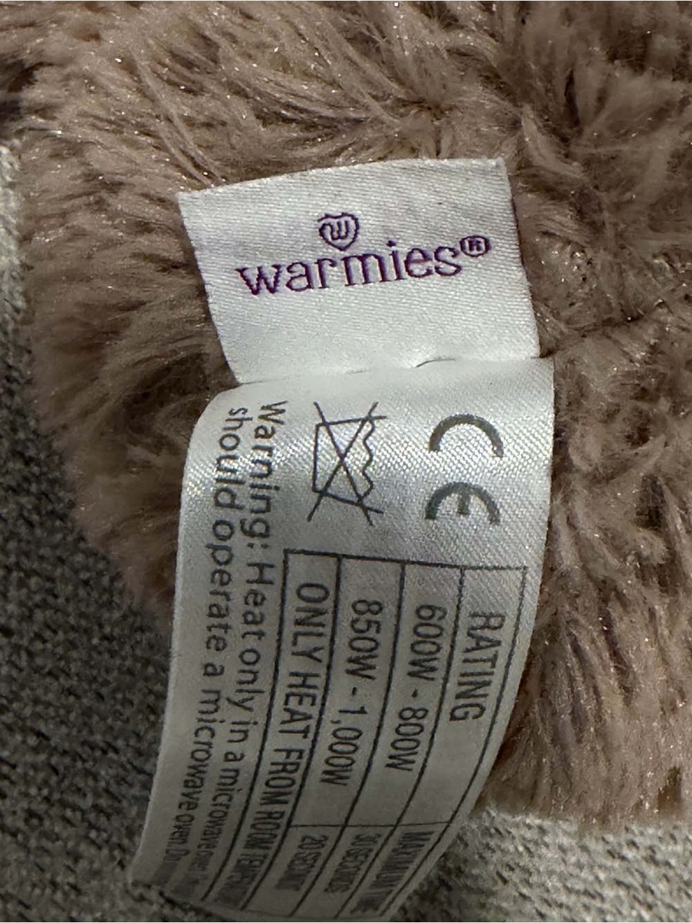 Warmies Sloth Stuffie - Picture 3 of 3
